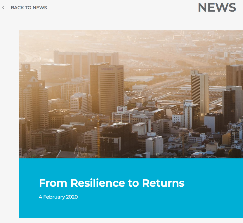 Invest Cape Town newsletter Invest Cape Town newsletter